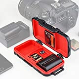 LENSGO Étuis pour Carte Mémoire de la Batterie de Caméra, D850 Boîte de Rangement pour Carte de Batterie pour Caméra ...