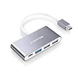 LENTION Hub 4-en-1 du Type C avec USB 3.0 USB 2.0 Bloc d'alimentation Compatible avec Mac Air 2022-2018 M2/M1& MacBook ...