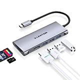 lention Hub USB C avec 4K HDMI, USB 3.0, Lecteur de Carte SD/Micro SD, Adaptateur Multi-Port Type-C Compatible MacBook Pro ...