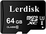 Lerdisk Vente en Gros d'usine Carte Micro SD 64Go U3 C10 UHS-I MicroSDXC produite par Le licencié autorisé du Groupe ...