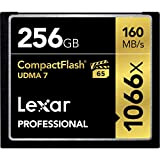 Lexar Professional 1066x Carte Mémoire CompactFlash 256 Go, jusqu'à 160 Mo/s en lecture, Carte CF pour photographe professionnel, vidéaste, passionné ...