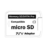 LEXINCHENG Adaptateur SD2Vita Pro 5.0 pour Carte mémoire Micro SD PSVITA de PS Vita 3.60 Henkaku, Couverture complète