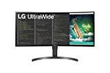 LG UltraWide 35WN73A-B Moniteur 35", format 21:9 ultra-large, dalle VA résolution UWQHD (3440x1440), 5ms GtG 100Hz, HDR 10, sRGB 99%, ...