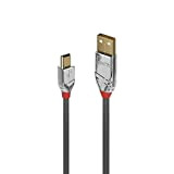 LINDY 36630 Câble USB 2.0 Type A vers Mini-B 0.5 M