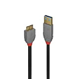 Lindy 36767 Câble USB 3.0 Type A vers Micro-B 2 M