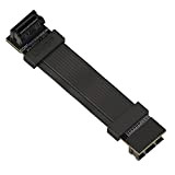 LINKUP - Z-Shaped Flexible SLI Bridge GPU Cable Premium Shielding 85 ohm Design for NVIDIA GPUs Graphic Cards┃Reversed Connectors┃Not Compatible ...