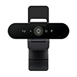 Logitech Brio Stream Webcam - Appels Vidéo HD Ultra 4K, Micro Anti-Bruit, Correction Automatique Lumière HD, Grand Angle, Compatible Microsoft ...
