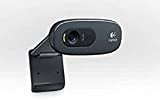 Logitech C270 Webcam 3 MP 1280 x 720 Pixels USB 2.0 Noir - Webcams (3 MP, 1280 x 720 Pixels, ...