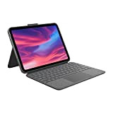 Logitech Combo Touch Detachable Keyboard Case for iPad (10th gen) with Large Precision Trackpad, Full-Size Backlit Keyboard, and Smart Connector ...