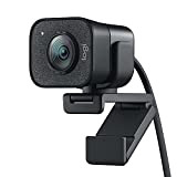 Logitech StreamCam : webcam pour streaming YouTube et Twitch, full HD 1080p 60Fps, connexion USB-C, détection des visages par IA, mise ...