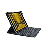 Logitech Universal Folio Etui iPad/Tablette avec Clavier sans Fil Bluetooth, pour Ipad 9-10 Pouces/Tablette Windows, Configuration Facile, Batterie Longue Durée ...