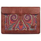 Londo Top Grain Leather MacBook Bag Laptop Sleeve for MacBook Pro and MacBook Air Case Compatible with 14 inch - ...