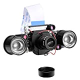 Longruner Module Caméra pour Raspberry PI, IR-Cut Switching Vision Jour/Nuit, 5MP 1080p OV5647 Capteur HD Webcam pour Raspberry Pi 4 ...