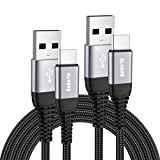 Longue Câble USB C 3M 2Pack,Câble USB Type C Charge Rapide pour Manette PS5 Xbox Series X S,Samsung Galaxy S21 ...