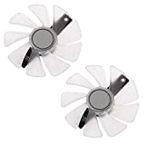 Lot de 2 ventilateurs de refroidissement CF1015H12D DC12V pour Sapphire RX480 8G RX 470 RX580 - 95 mm
