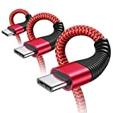 [Lot de 3, 0.5M+1.2M+2M] AINOPE Câble USB C (Charge Rapide QC 3.0) Chargeur Rapide Câble Samsung S10e Résistant Nylon Tressé ...