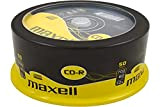 Lot de 50 CD-R vierges Maxell 80 XL (700 Mo, 48x), livrés en tour
