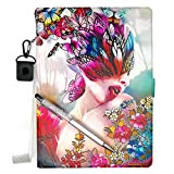 Lovewlb Tablettes Coque pour Myria My8304 10.1" IPS Coque Etui Housse Support Intégré Multi-Angle,Cuir Tablet Case Cover HD