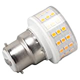 Lumière LED ABS, Lampe Conique LED 1000LM pour Culot de Lampe B22 sans Scintillement Protection de l'environnement (Lumière chaude)