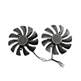 luosh Cooler Fan Replacement, 85MM HA9010H12F-Z 4 Pin Cooler Fan for MSI GTX 1060 OC 6G GTX 960