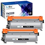 LxTek Compatible Cartouche de Toner Remplacement pour Brother TN2220 TN2010 pour MFC-7360N DCP-7055 HL-2130 MFC-7460DN HL-2240 HL-2240D HL-2250DN FAX-2840 FAX-2940 ...