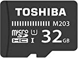 M203 Carte mémoire microSDHC 32 Go – 100 Mo/s – Classe 10 – U1 + Adaptateur