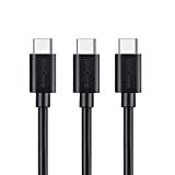 MaGeek® (Lot de 3, 1,0m) Câbles USB Type C vers USB Type C 2.0 de Données et Charge pour Samsung ...
