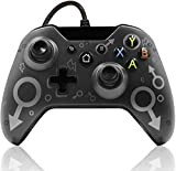 Manette Filaire pour Xbox One, Wired Joystick avec Fonction Turbo, Wired Gaming Gamepad pour Xbox One, Xbox One S, Xbox ...