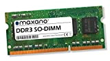 Maxano Mémoire RAM 4 Go compatible avec Synology RackStation RS815+ DDR3 1600 MHz SO-DIMM