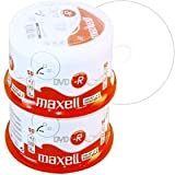 Maxell DVD-R 4,7 Go 16x Vitesse Imprimable Encre en cakebox 100 pièces