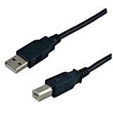 MCL Samar MC922AB-5M/N Câble USB USB à 4 broches, type A (M) USB à 4 broches, type B (M) 5 ...