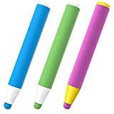 MEKO 3 Packs de Stylets pour Tablettes pour Enfants Stylet en Caoutchouc pour Ecran Tactile pour Tous Les Téléphones et ...