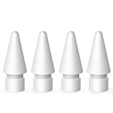 MEKO Pointes de Rechange pour Apple Pencil 1ère et 2ème Génération, Lot de 4 Apple Pencil Pointes de Stylo pour ...