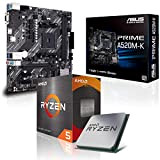 Memory PC Kit d'évolution PC AMD Ryzen 5 4500 6X 3.6 GHz, 16 GB DDR4, A520M-K, Entièrement assemblé et testé
