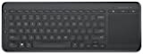 Microsoft – All in One Media Keyboard – Clavier sans fil avec pavé tactile pour PC et Smart TV, compatible ...