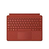 Microsoft Clavier Type Cover Surface Go Signature - Clavier AZERTY français - Rouge Coquelicot (Alcantara) - Compatible uniquement avec Surface ...