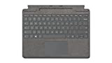 Microsoft Surface clavier Signature Keyboard, Platine, compatible Surface Pro 8, Pro 9 et Pro X (Clavier AZERTY)