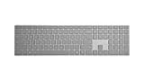 Microsoft – Surface Keyboard – Clavier sans fil Bluetooth compatible Windows et macOS (Clavier AZERTY français) – Gris (WS2-00004)