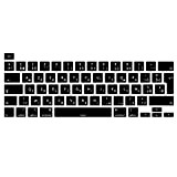 MiNGFi Français AZERTY Silicone Clavier Coque de Protection / Couverture pour MacBook Pro 16" M1 (2019+) Modèle A2141 MacBook Pro ...