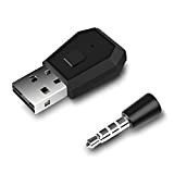 MissHome Adaptateur dongle Bluetooth Mini USB 4.0 Récepteur et émetteur Bluetooth Adaptateur Microphone sans Fil pour PS4/PS5
