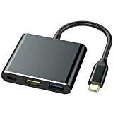 MMOBIEL Adaptateur HUB HDMI Type C Adaptateur HDMI Adaptateur USB C vers HDMI Convertisseur de Port de Charge USB 3.1/3.0 ...