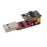 Module adaptateur USB vers USB série ESP8266 ESP-01S sans fil Wi-Fi CH340G USB vers pilote TTL IC intégré, taux baud ...