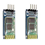 Module Bluetooth Wireless, Lot de 2, Emetteur Récepteur RF pour Arduino Base Esclave EU036
