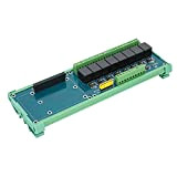 Module de Relais pour Raspberry Pi 4B/3B + 8 Canaux 5V Carte D'extension Contrôleur PLC Carte D'extension Raspberry Pi Module ...