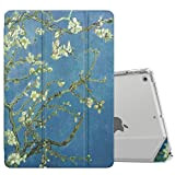 MoKo Coque de protection compatible with iPad 2019 Z-Almond Blossom