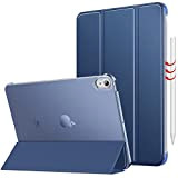 MoKo Étui Compatible avec iPad Air 5e/4e Génération 2022/2020 10,9", [Supporte Charge sans Fil iPencil 2] Coque à Rabat avec ...