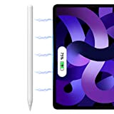 MoKo Stylet de Recharge Sans Fil pour iPad, Stylet Tactile Magnétique avec Inclinaison + Rejet de Paume, Stylus iPad Compatible ...