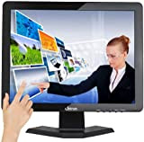 Moniteur multi-touch 17 pouces écran LCD PC Caméra CCTV 1280x1024 tactile de surveillance Full HD multifonction Prise en charge HDMI ...
