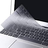 MOSISO AZERTY Protection Clavier Compatible avec MacBook Air 13 Pouces 2019 2018 A1932 avec Retina Affichage & Touch ID, Ultra-Fine ...