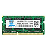 Motoeagle DDR3L-1600 SODIMM PC3L 12800S 8Go DDR3L 1600MHz 8GB PC3 12800S 204-Pin CL11 1.35V d'ordinateur Portable Mémoire RAM